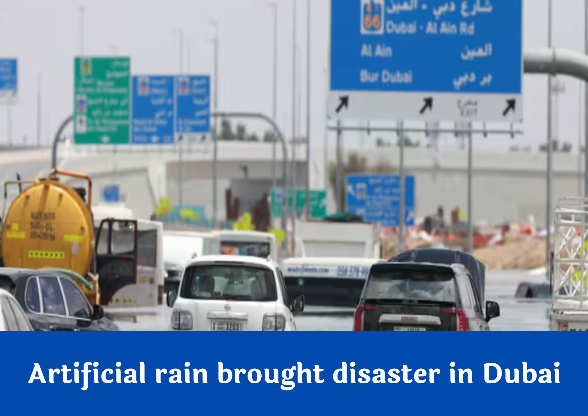Tampering with nature has taken a toll, artificial rain brought disaster in Dubai, know what is the situation